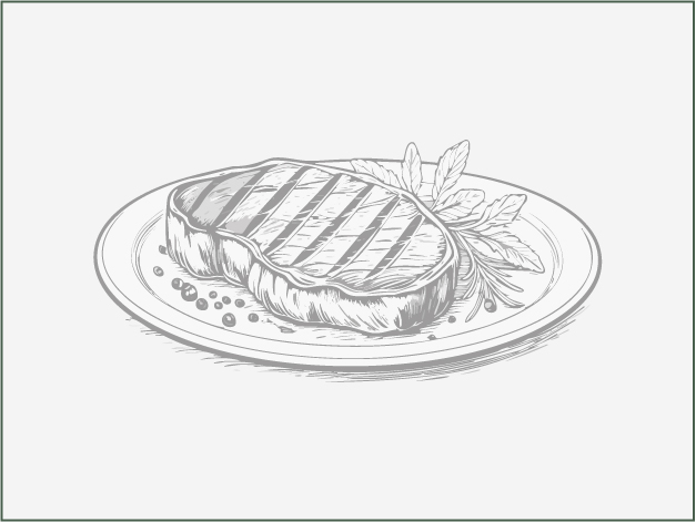 Mehr über den Artikel erfahren Gebratenes Steak vom Lachsfilet